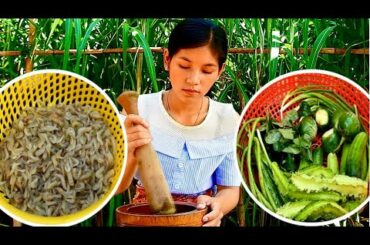 Yummy Krill mixed with vegetables salad recipe / Champa's Recipe