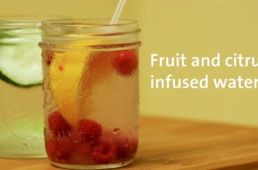 Delicious Fruit and Vegetable Infused Water Recipes