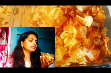 Potato Chips Recipe || Crunchy Instant hot wafers || Aloo Lays - Healthy Cook Tasty Life