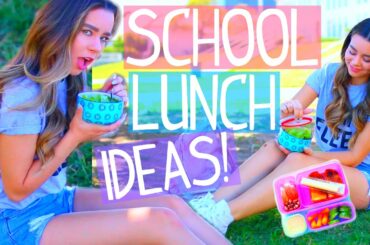Quick & Easy Lunch Ideas for School!