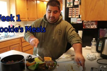 Weight-Loss Journey | Mookie's Meals | WEEK 1