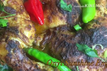 Spicy Roasted Chicken Legs | Onyi Sunshine Emy