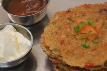 Oats Chilla Recipe - Weight loss breakfast Recipes - Quick and easy breakfast recipes