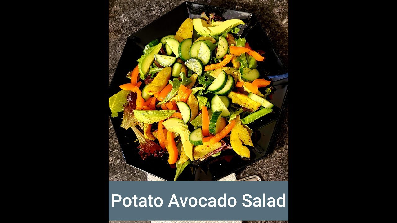 How to Make Potato Avocado Salad | EASY & HEALTHY RECIPE How to Make Potato Avocado Salad | EASY & HEALTHY RECIPE