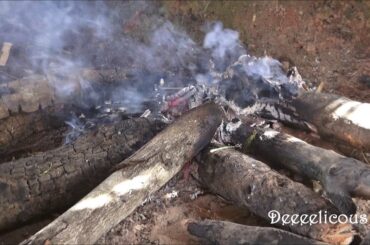 healthy Lunch in a hut - Luang Prabang, Laos