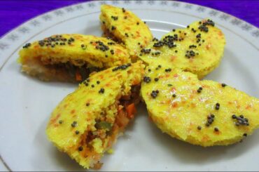 Bread Dhokla Sandwich | Bread Dhokla Sandwich Recipe in Hindi | Dhokla Recipe in Hindi