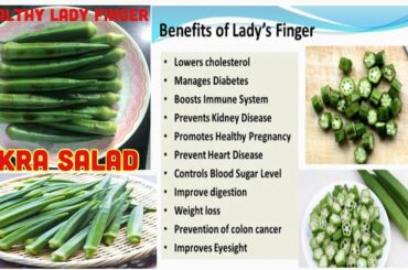 Easy  And Healthy Ways To Prepare Lady Finger(okra)salad