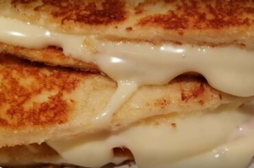 HAM & CHEESE GRILLED SANDWICH //quick and easy for breakfast