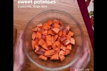Healthy Spiced Maple Sweet Potatoes Thanksgiving Recipe
