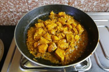 Easy & simple spicey Chicken recipe - High protein, moderate carbs, low fat meal - Bengali style