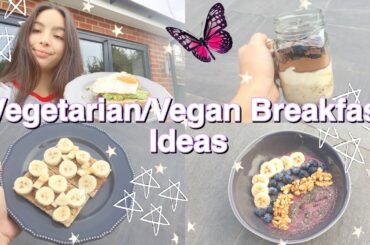 Super Healthy Vegan/Vegetarian Breakfast Ideas