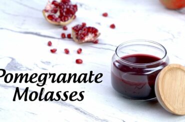 Pomegranate Molasses Recipe | How To Make Pomegranate Syrup | Healthy Recipes By Krishna Bhuptani