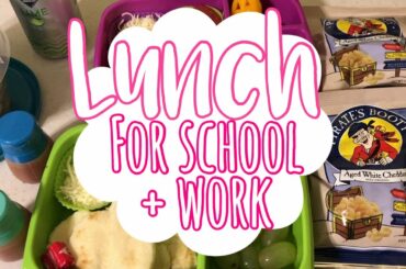 LUNCH IDEAS FOR WORK + SCHOOL