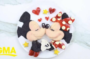 This mom turns her kids' healthy meals into Disney characters | GMA