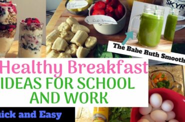 Healthy Breakfast Ideas for Work and School | Felicia Crowe93