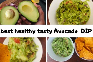 HEALTHY TASTY EASY AVOCADO DIP recipe