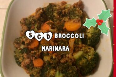 SCD Beef & Broccoli Marinara/ Healthy Lunch