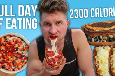2300 Calorie Flexible Dieting Full Day of Eating | The Cut Ep. 4