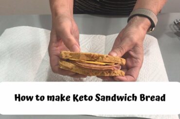 KETO Sandwich Bread (EASY KETO RECIPES)