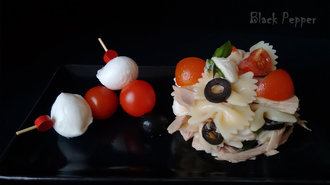 Pasta Salad with Tuna, Tomatoes & Mozzarella | Black Pepper Chef Pasta Salad with Tuna, Tomatoes & Mozzarella | Black Pepper Chef