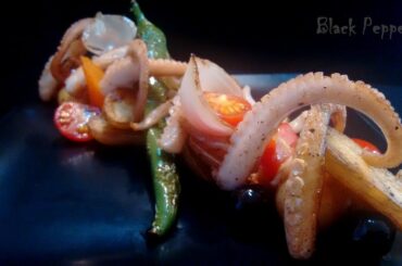 Italian Salad with Octopus and Vegetables| Black Pepper Chef