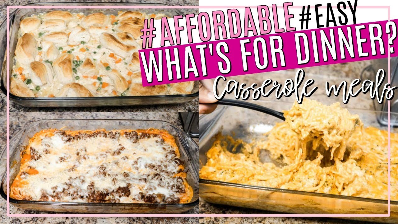 WHAT'S FOR DINNER? EASY AND BUDGET FRIENDLY FAMILY MEAL IDEAS WHAT'S FOR DINNER? EASY AND BUDGET FRIENDLY FAMILY MEAL IDEAS