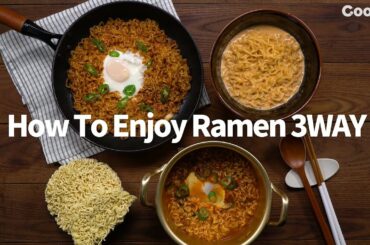 [COOKAT] Ramen 3ways