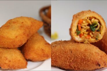 Bread Pockets Recipe ॥ Masala Maggi Pockets Recipe  ॥ Snacks Recipe By BD Food World