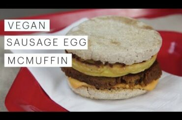 Vegan Recipe: Egg McMuffin Breakfast Sandwich | Edgy Veg