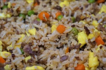 Quick and Easy Beef Fried Rice | Last Minute Meal