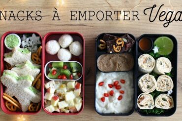 IDÉES DE SNACKS À EMPORTER | Festif & Vegan (Lunch Box)