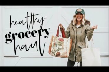 HEALTHY GROCERY HAUL | Aldi + Giant | Becca Bristow