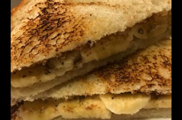 Banana Sandwich | Quick And Healthy Recipe | Breakfast Sandwich