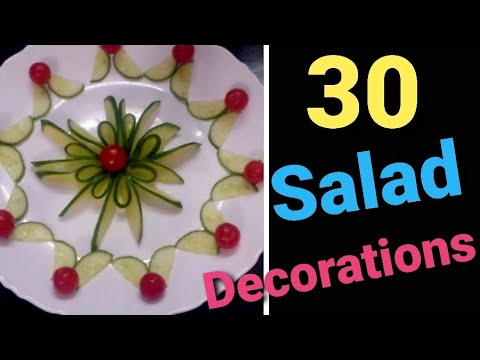 Beautiful salad decorations ideas /vegetable salad decoration recipe Beautiful salad decorations ideas /vegetable salad decoration recipe