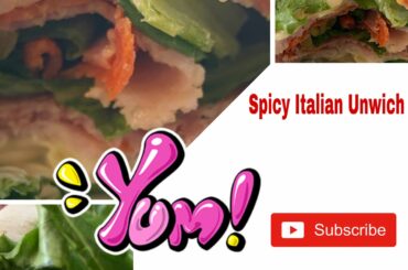 HEALTHY LUNCH IDEAS //EASY TO FOLLOW RECIPES//ITALIAN "UNWICH"/KETO/LOW CARB