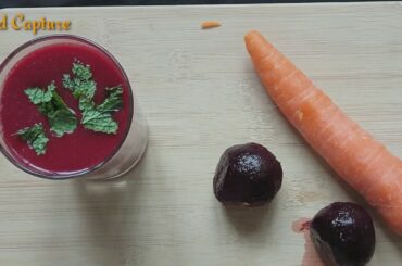 Beetroot and Carrot Smoothie| Beetroot, Ginger and Carrot Juice|Healthy Recipe|Healthy Smoothie