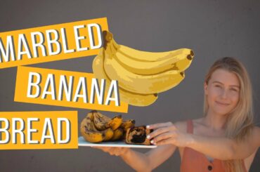 MARBLED BANANA BREAD RECIPE | DAIRY FREE