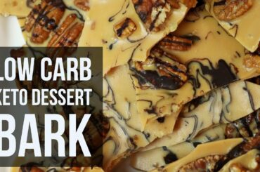 Low Carb Keto Dessert Bark | Healthy Dessert Recipe by Forkly