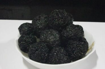 Sankranti Special / Kala Til Laddu Recipe # Vegan healthy snack