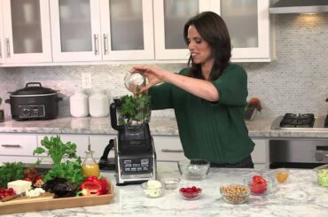 Rachel Beller and Ninja® Kitchen - Chop Chop Salad Recipe using Nutri Ninja® with Auto-iQ™