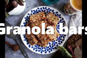 Quick Granola Bars recipe| Quick Family Breakfast| Healthy Snacks Recipe| Energy bars