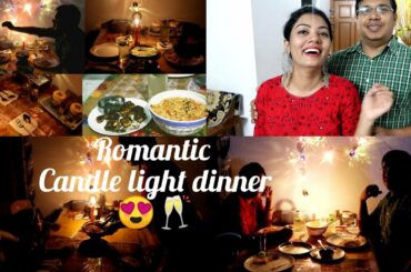 Romantic Candle Light Dinner Ideas At Home😍 | Quick Dinner Recipes