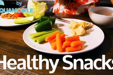 Quick and Healthy Snack Ideas featuring Hummus!