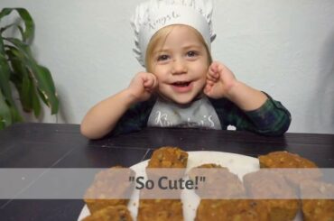 Vegan 2 year old Toddler Healthy Pumpkin Bread Recipe
