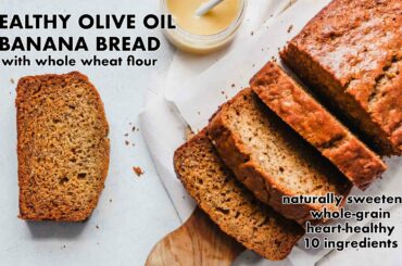 Healthy Whole-Wheat Banana Bread