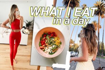What I Eat In A Day *easy REALISTIC meals!*