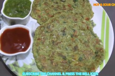 Healthy & Weight loss Chilla recipe | Less Oil Chilla | Hare Moong ka Chilla |