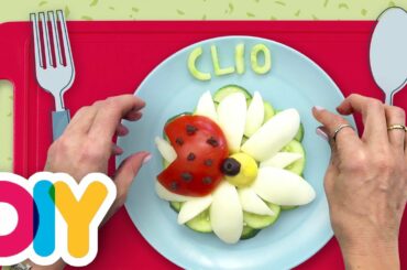 LADYBUG Salad Snack | Food Art | Healthy-n-Yummy | DIY Labs