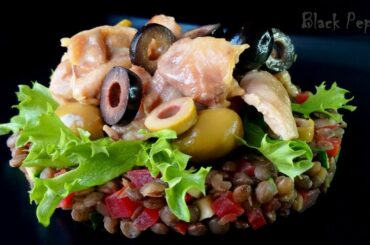 Chicken Thighs in Olive Sauce | Black Pepper Chef