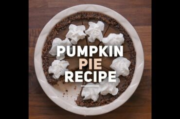 BEST Healthy Pumpkin Pie Recipe!